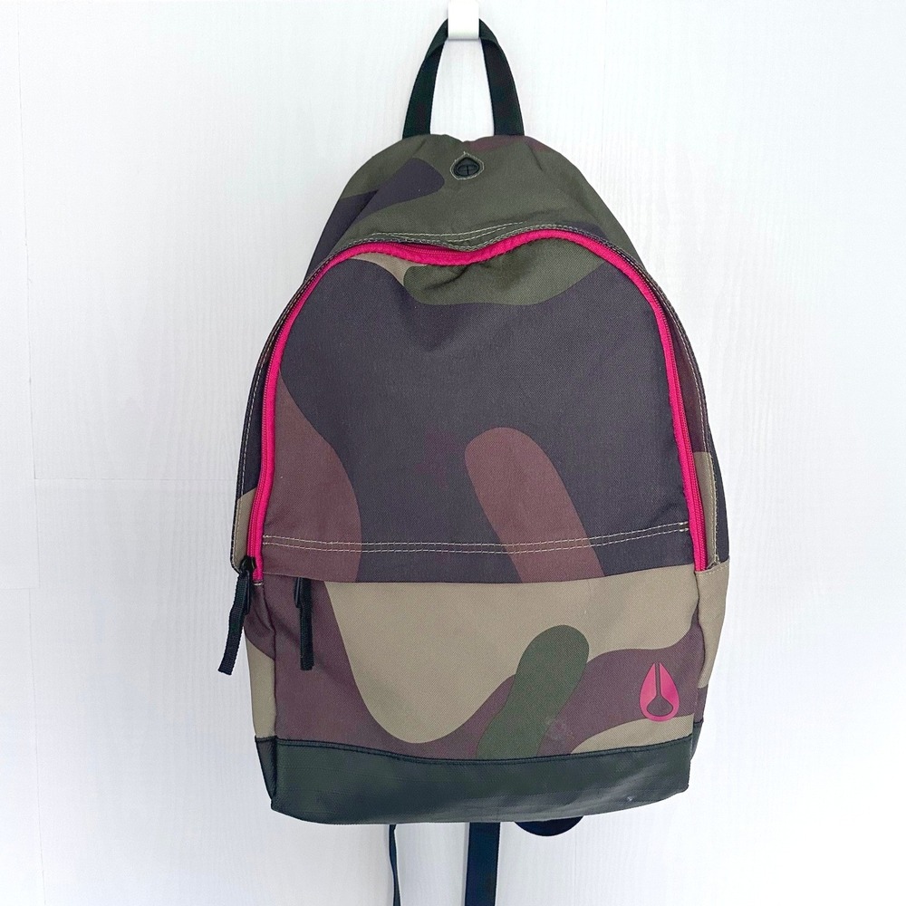 Nixon Platform Backpack II 24L Camo Pink Trim Mens Womens Bag C19551253-00